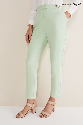 Phase Eight Green Ulrica Trousers (112236) | £85