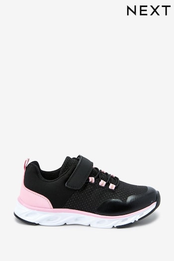 Black/Pink Runner Trainers (112527) | £22 - £28