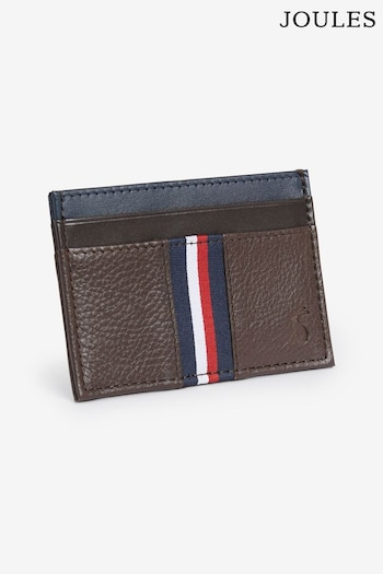 Joules Brown Leather Card Holder (112810) | £18