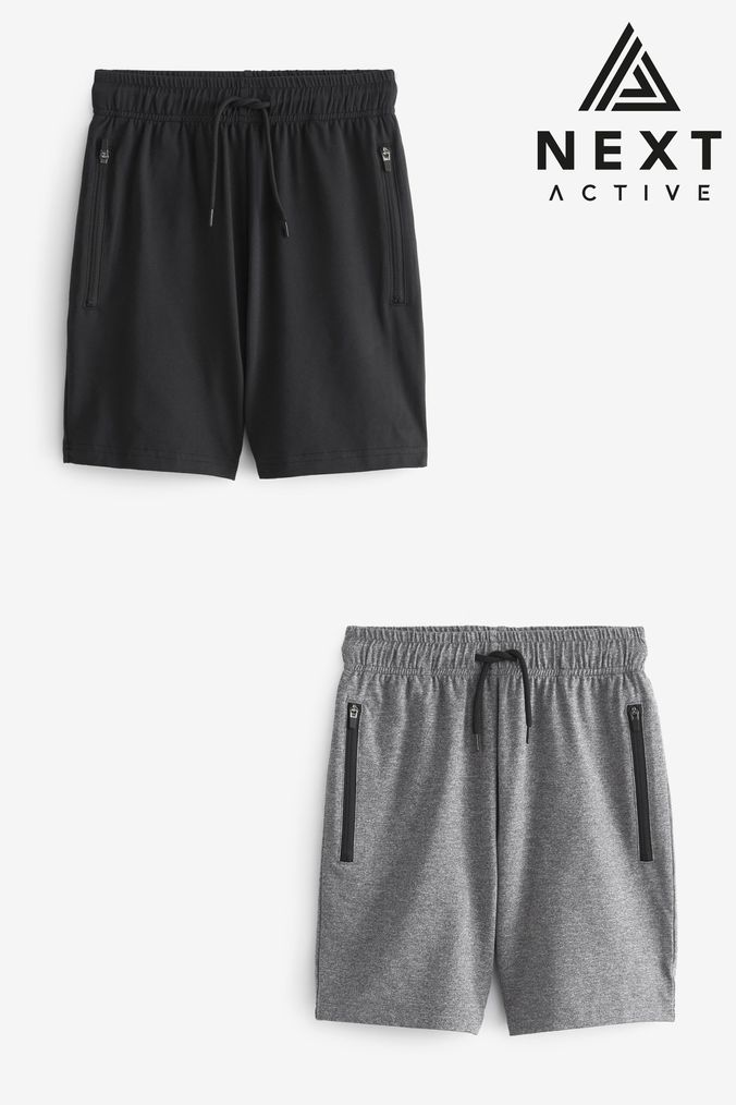 Boys black 2025 sports shorts