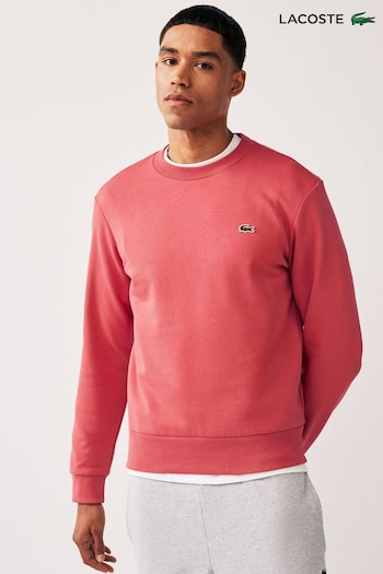 Lacoste Men Red Fleece Sweatshirt (113878) | £109