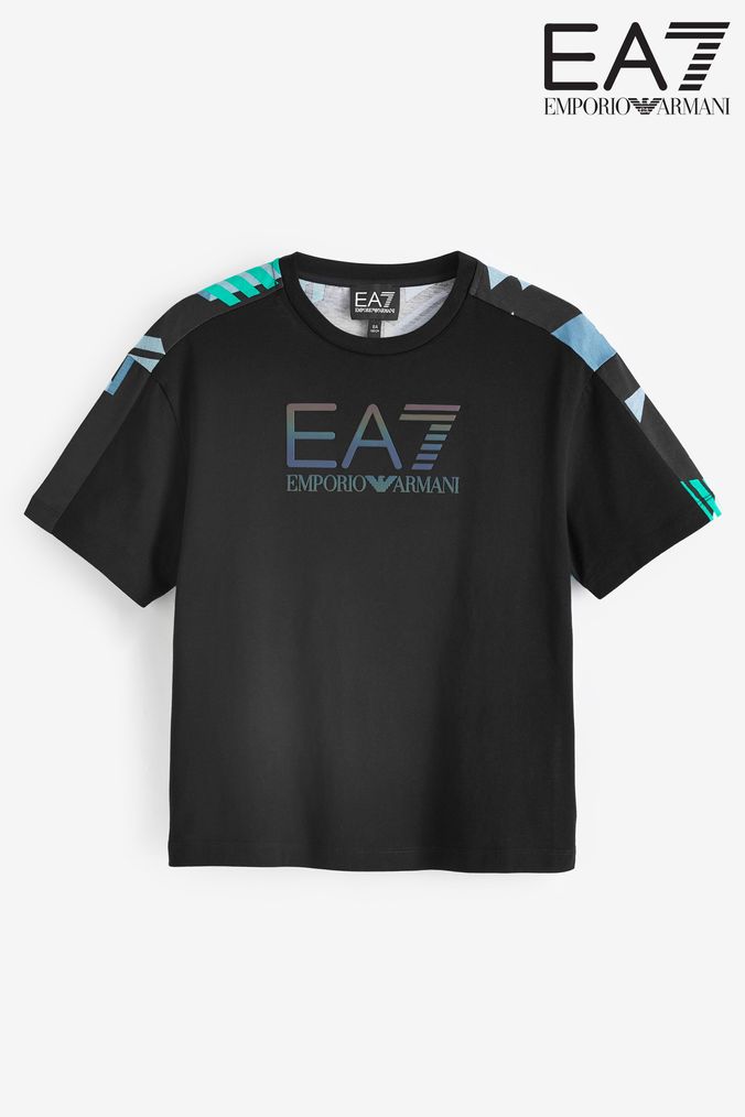 Ea7 t shirt top junior