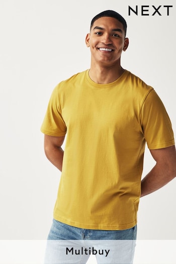 Yellow Essential Crew Neck T-Shirt (114172) | £8