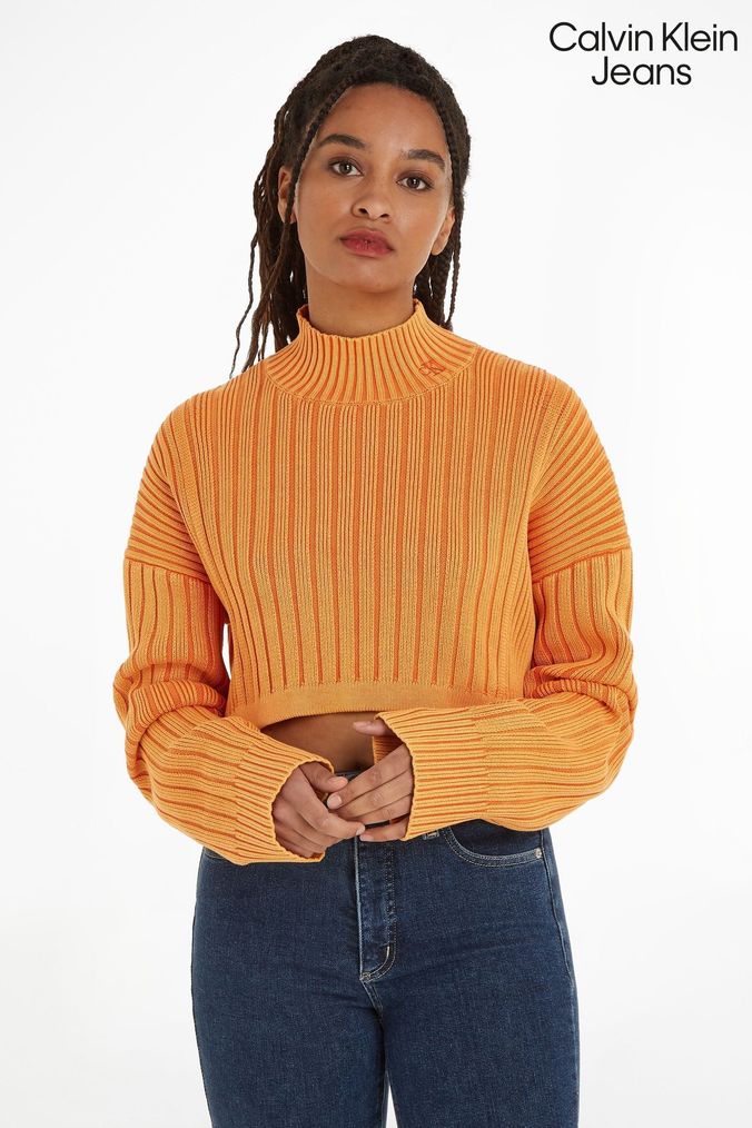 Calvin klein orange discount jumper