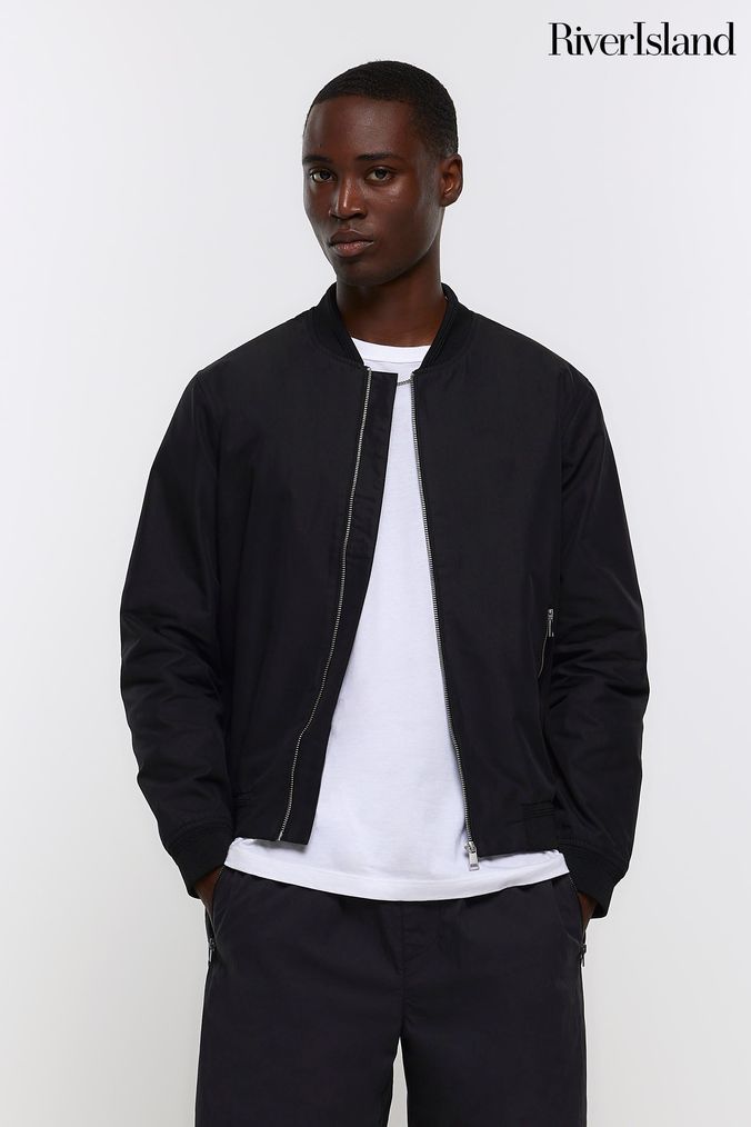 River island best sale hooded bomber