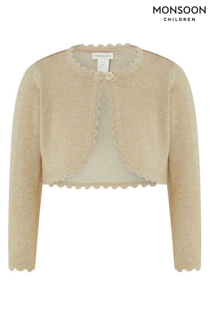 Buy Girls Cardigans Gold Knitwear Online Next UK