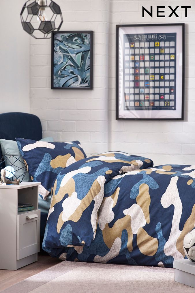 Navy blue deals boys bedding