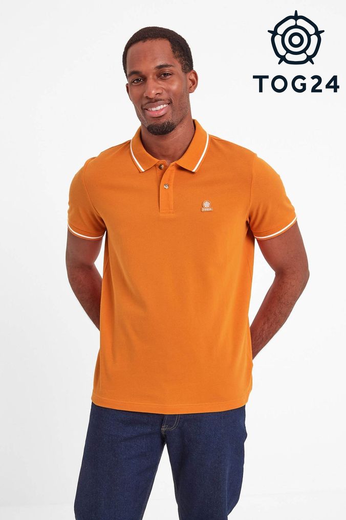 Polo shirts orange store
