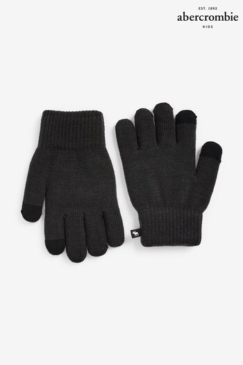 Abercrombie & Fitch Grey Gloves (116669) | £19