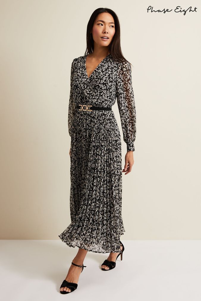 Next black floral sales dress