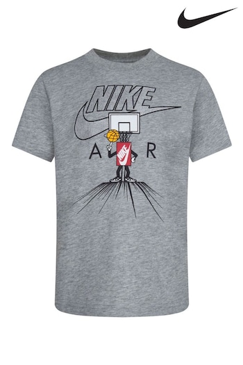 Nike Grey Little Kids Icons T-Shirt (116947) | £18