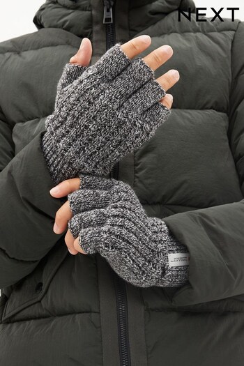 Grey Thinsulate Fingerless Gloves (116990) | £12