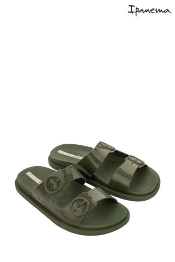 Ipanema Green Follow Slides (117416) | £16