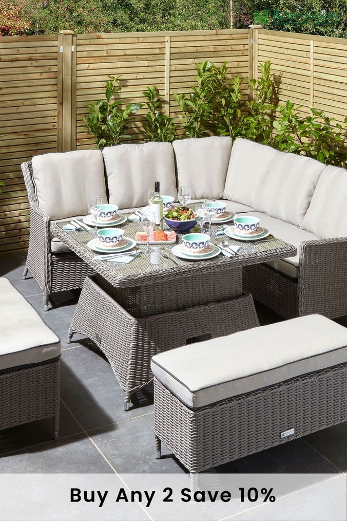 Rowlinson thornbury sales corner dining set