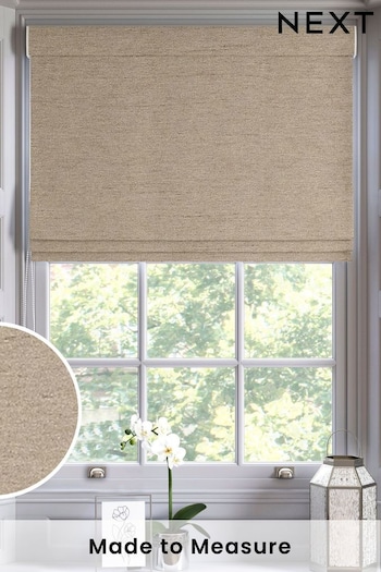 Latte Natural Eloise Made To Measure Roman Blind (117948) | £42