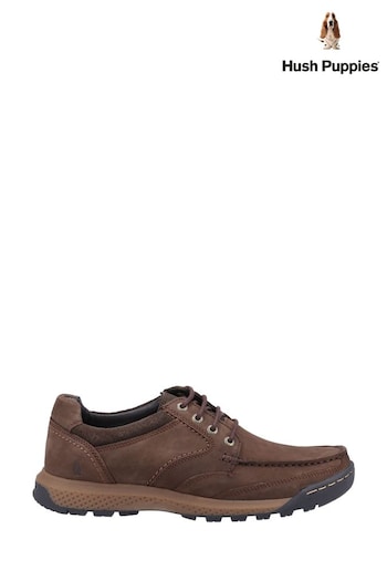 Hush Puppies Brown Dominic Lace Shoes (117992) | £75