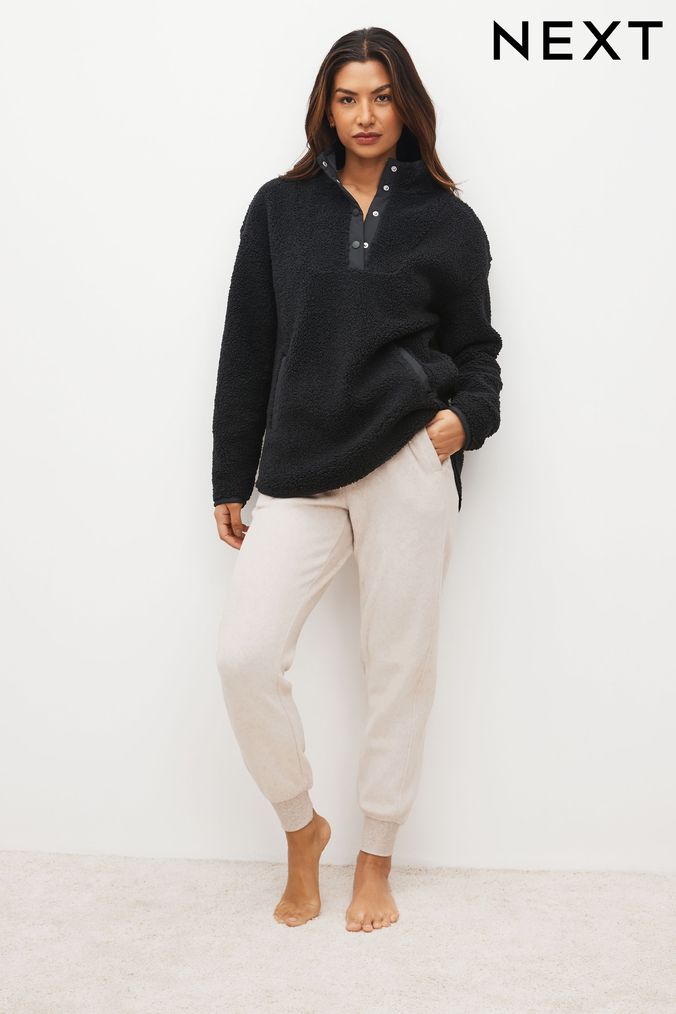 Buy Women s Fleece Lined Joggers Online Next UK