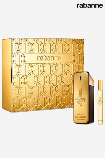 Rabanne 1 Million Eau De Toilette 50ml + 10ml Travel Derek Set (118744) | £66