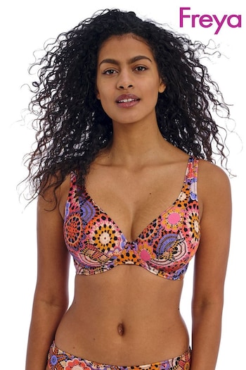 Freya Multi Santiago Nights Underwire High Apex Bikini Top (119013) | £42