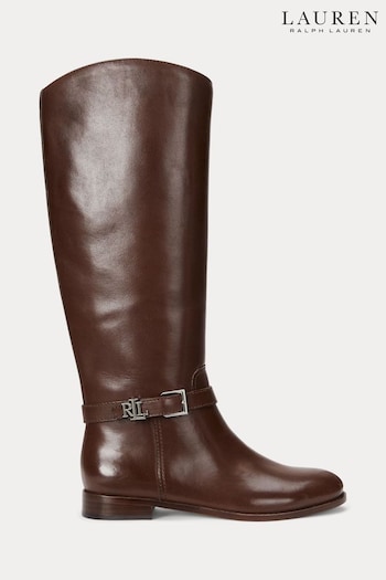 Lauren Ralph Lauren Brooke Leather Tall Boots (119099) | £249