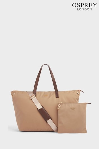 OSPREY LONDON The Wanderer Nylon Weekend Holdall Bag With Pouch (119604) | £95