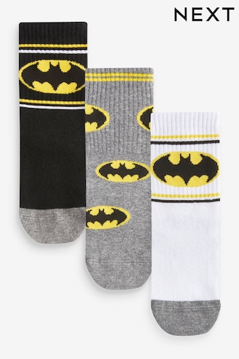 Batman Superhero License Cotton Rich Socks 3 Pack (119820) | £10 - £12