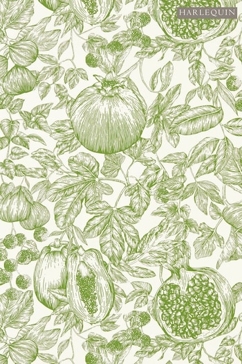 Harlequin Green Melograno Wallpaper (120138) | £99