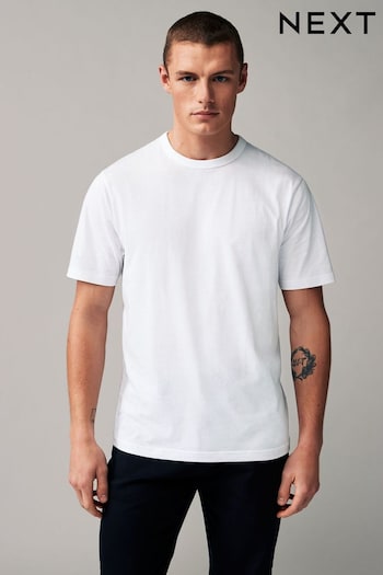 White Everyday Crew Neck T-Shirt (120502) | £5.50
