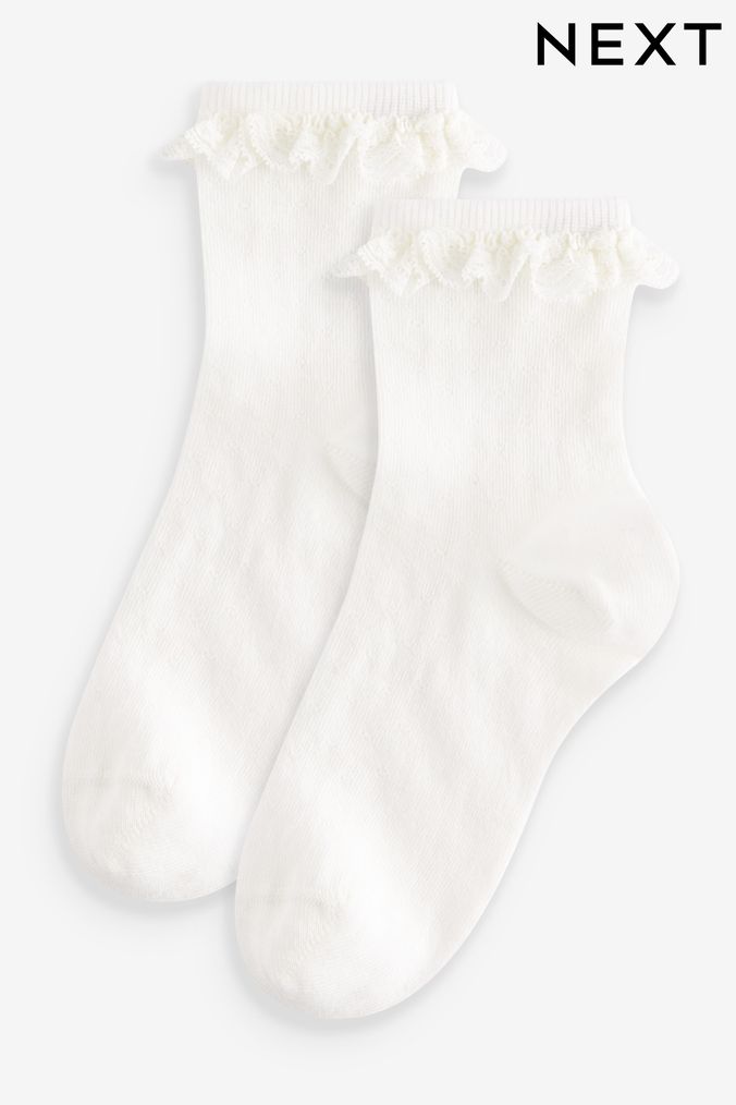 Childrens cream ankle socks best sale