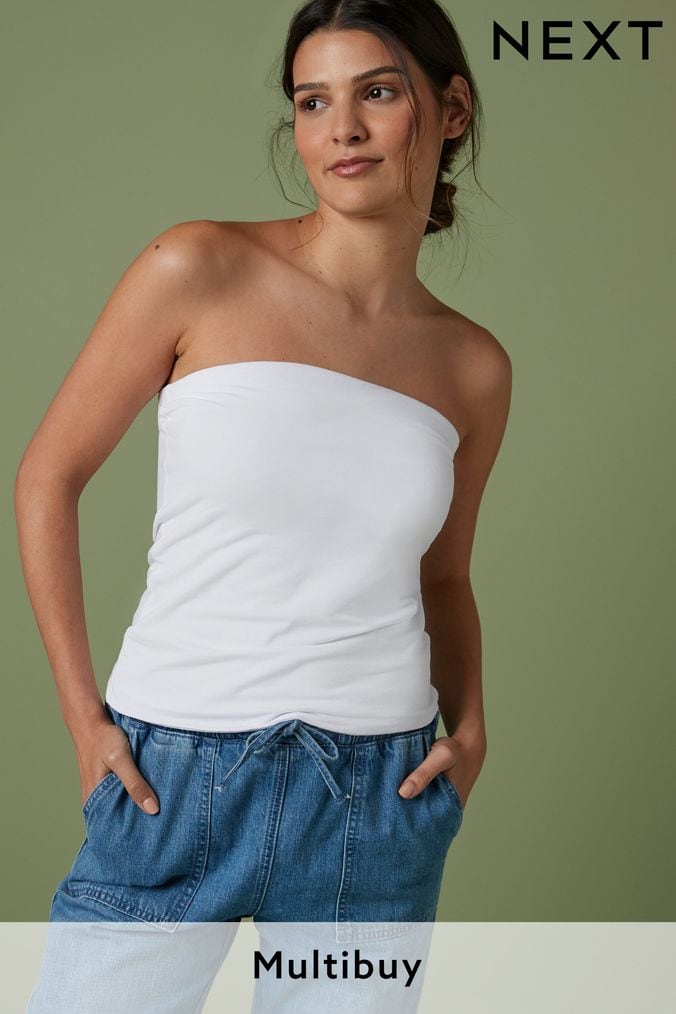 Strapless discount tops online