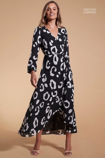 Dancing Leopard Jagger Maxi Wrap Dress (121515) | £62