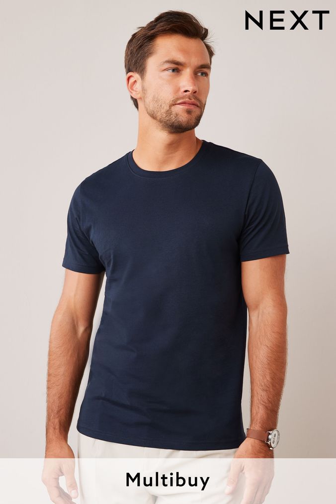 Men s Tall T Shirts Big T Shirts Next UK