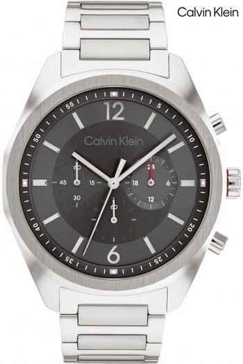 Calvin Klein Gents Silver Tone Force Watch (122733) | £179