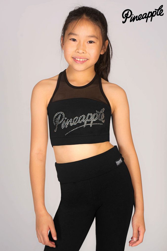 Girls Sports Vests Sports Crop Tops Next Official Site
