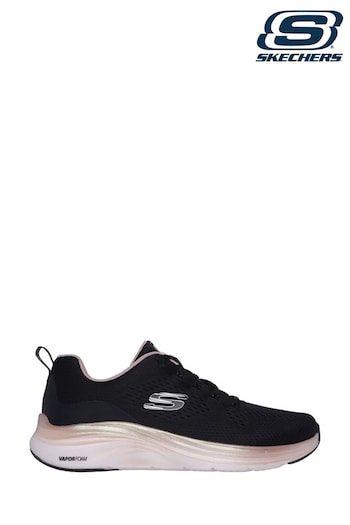 Skechers Black Vapor Foam Midnight Glimmer Trainers (123670) | £74