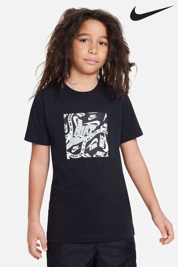 Nike Black Graphic T-Shirt (123790) | £23
