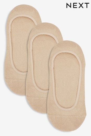 Nude Sports Cotton Rich Footsies 3 Pack (124172) | £7