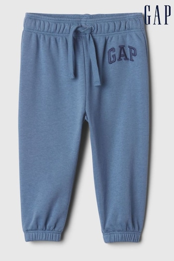 Gap Blue Logo Pull On Joggers (Newborn-24mths) (125307) | £15