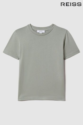 Reiss Pistachio Bless Teen Crew Neck T-Shirt (126030) | £14