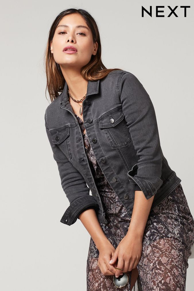Amazon.com: Jeans Jacket for Women Stretch Long Sleeve Ladies Denim Jacket  Casual Gothic Coat Sequin Trendy Glitter Tassel Hem : Clothing, Shoes &  Jewelry
