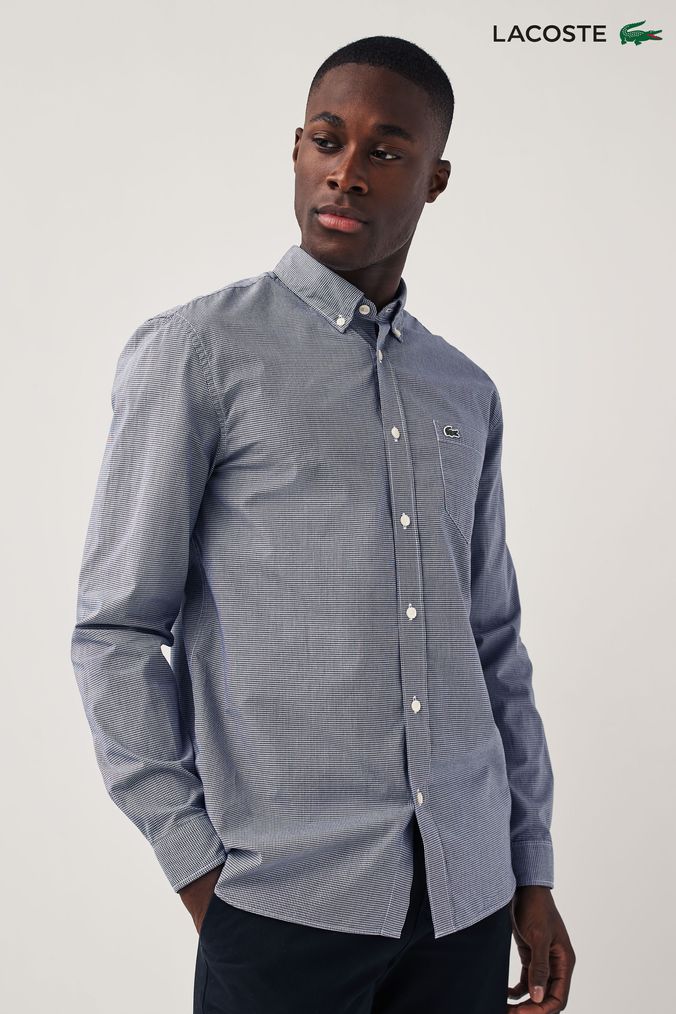 Lacoste button online down shirts