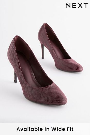 Berry Red Extra Wide Fit Forever Comfort® Round Toe Court Shoes (126433) | £28