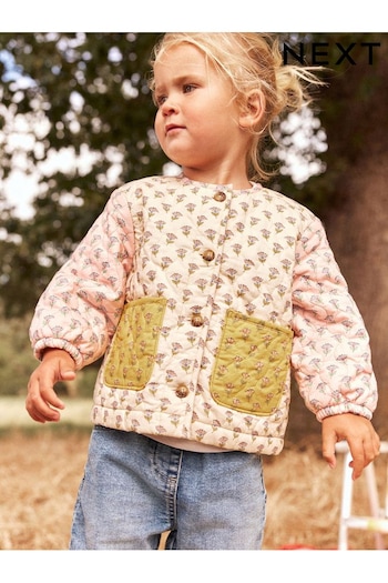Multi Mix Print Quilted Jacket (3mths-7yrs) (126535) | £24 - £28