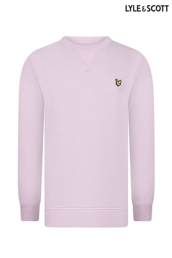 Lyle & Scott Pink Crew Neck Sweatshirt (127270) | £40 - £54