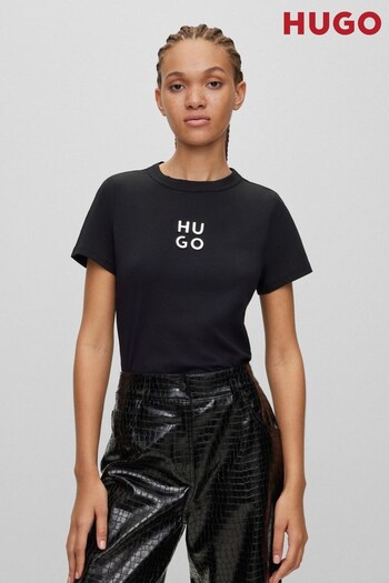 HUGO Classic Black T-Shirt (127367) | £45