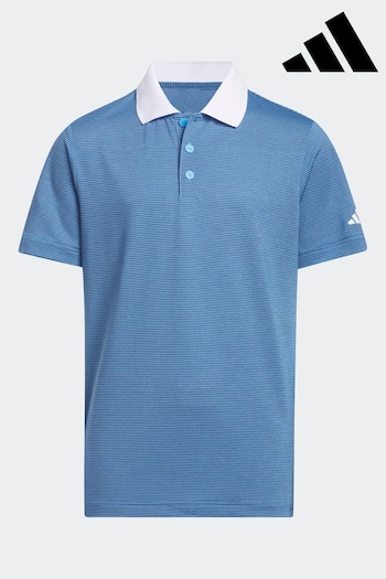 adidas Golf Striped Polo Shirt (127491) | £23