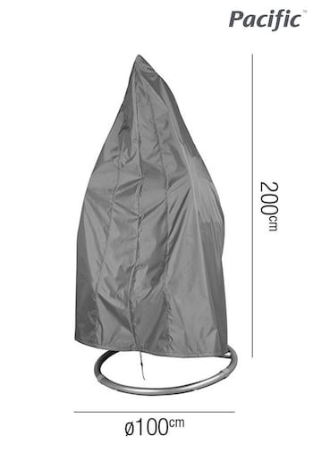 Pacific Black Hanging Chair Aerocover Round 100x200cm high (127761) | £70