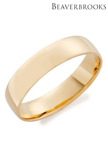 Beaverbrooks 18ct Yellow Gold Mens Wedding Ring (128106) | £1,200