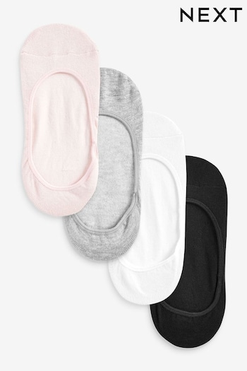 Black/Neutral Low Cut Invisible Footsies 5 Pack (128258) | £10