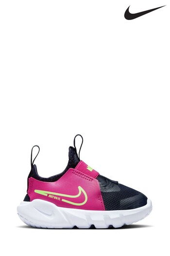 Nike Pink/Navy Flex Runner 2 Infant Trainers (128928) | £29